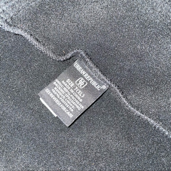 Urban Republic Soft Shell Jacket Boys size 7 XL  Zip Off Hood black kids @ - Picture 6 of 12